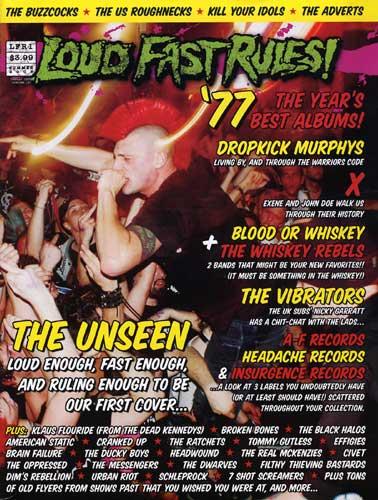 cover Loud Fast Rules magazine issue #1